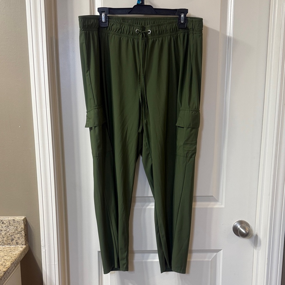 Olive Green Women's Cargo Pants